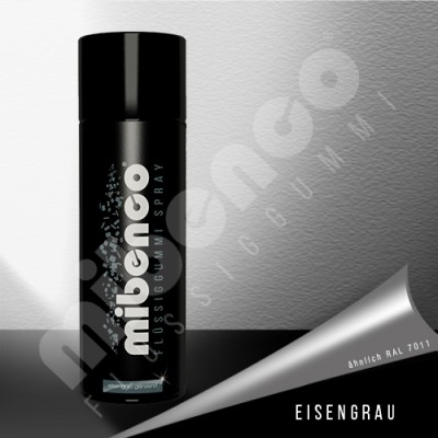 mibenco Spray - eisengrau glänzend - 400ml